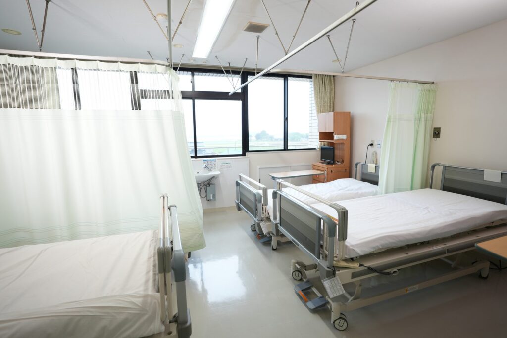入院病棟の病室